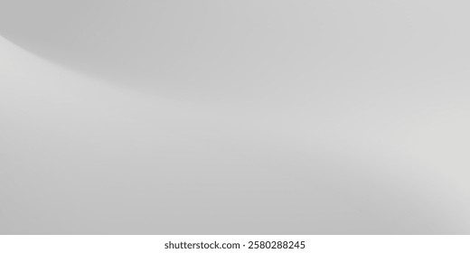 Vector slver foil background with metal mirror texture. Chrome gradient surface with light design art simple