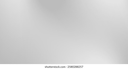 Vector slver foil background with metal mirror texture. Chrome gradient surface with light design art