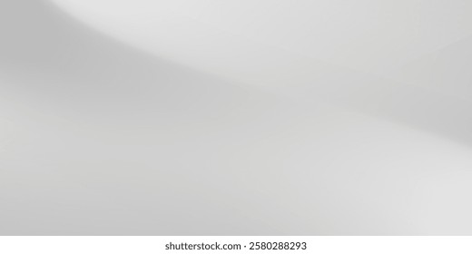 Vector slver foil background with metal mirror texture. Chrome gradient surface with light design art simple abstract