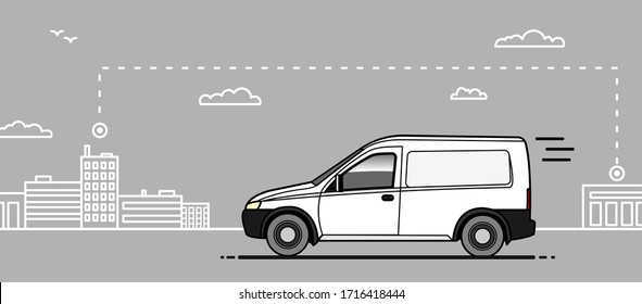 very small van