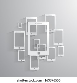 Vector smart phone icon