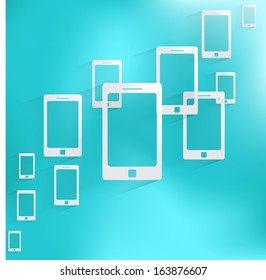 Vector smart phone icon