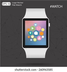 Vector smart watch design