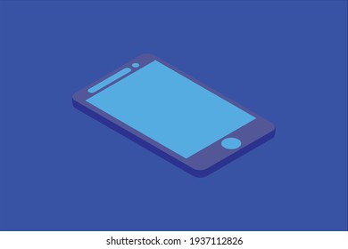 Vector smartphone shape in smart phone style isolated 3d shape realistic Commercial