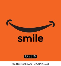 Vector Smile icon Design illustration