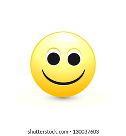 vector smiley face, funny face for web