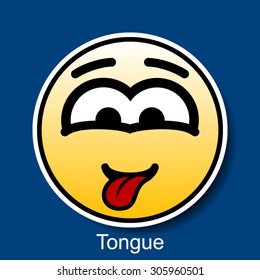 Vector Smiley Tongue Out