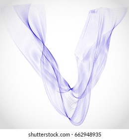 Vector Smoke abstract background