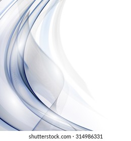 Vector Smoke. Abstract template Fractal background. EPS 10