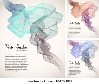 vector smoke background