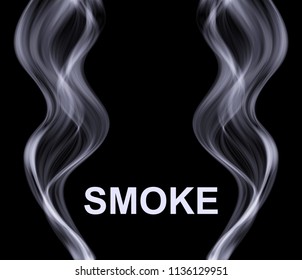 Vector Smoke background.