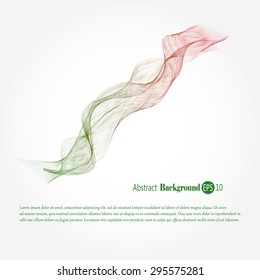 Vector Smoke effect background. Vector illustration. EPS 10.