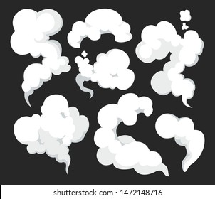puff of smoke cartoon