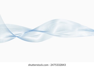 Vector smoke, wavy lines, virtual reality, design element, computer graphics, digital image, sign, grid, pattern.