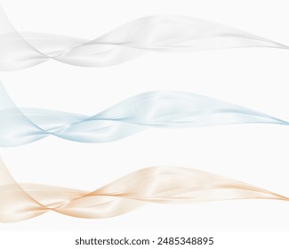 Vector smoke, wavy lines, virtual reality, design element, computer graphics, digital image, sign, grid, pattern.