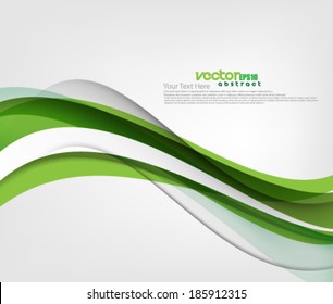 Vector Smooth Curve Lines Background