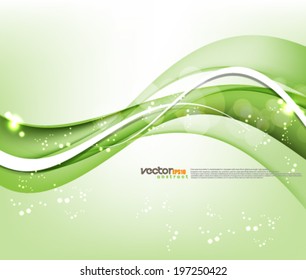 Vector Smooth Curve Lines Background