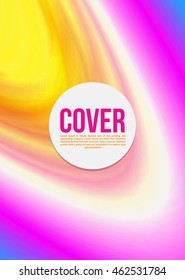 Vector smooth texture background. Business cover. Flyer brochure