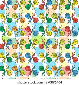 vector snail pattern