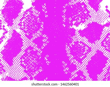 Vector snake skin background. Reptile texture