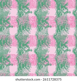 vector snake stripe distressed plaid seamless repeat pattern tile