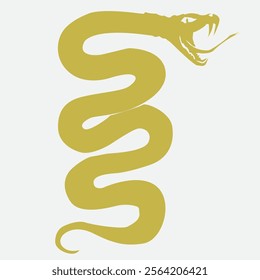 Vector of Snakes for year of Snake Chinese new year