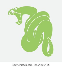 Vector of Snakes for year of Snake Chinese new year