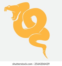 Vector of Snakes for year of Snake Chinese new year