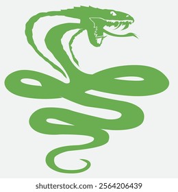 Vector of Snakes for year of Snake Chinese new year