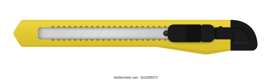 vector snap off knife, a knife with a small, sharp, sometimes detachable blade, as used by a surgeon