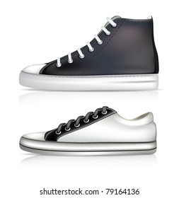 vector sneakers