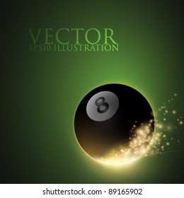 vector snooker/billard ball