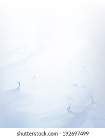 Vector snow background.