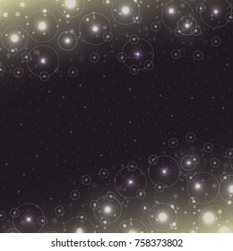 Vector snow background. Snowflake vector. Falling Christmas snow. Snowflakes decoration effect.