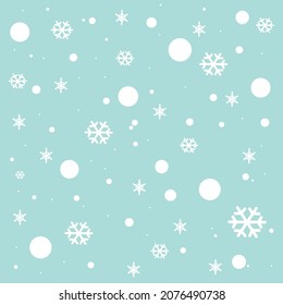 fondo vectorial nieve copo de nieve diseño gráfico hielo decoración de invierno azul frío año nuevo feliz feliz impresión felicidad nevada celebrar bella nevada temporada blanca fondo de la decoración estrella 
