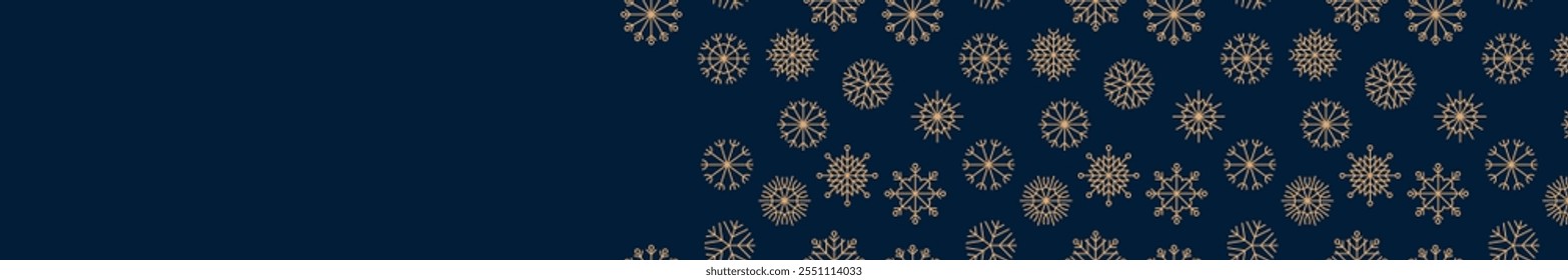 Decoración de nieve de Vector. Ornamento de copos de nieve que cae. Copos de nieve de color, tormenta de nieve, invierno, nieve eps. Navidades sin patrón.