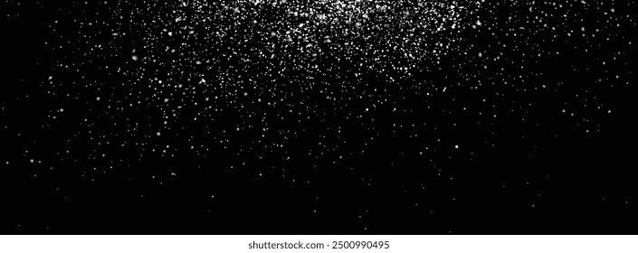 Vector snow flakes illustration isolated background