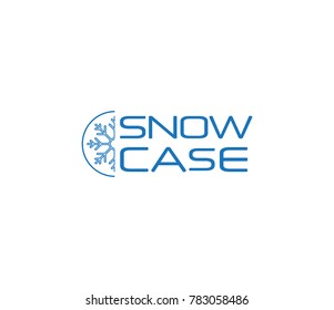 Vector snow icon. symbol of winter