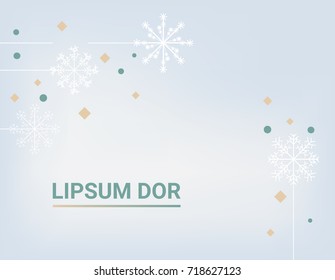 Vector snowalkers background. Clean winer banner template