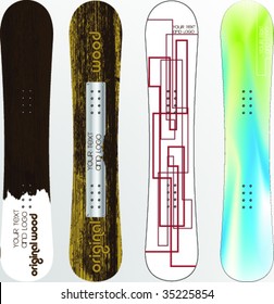 vector snowboard design