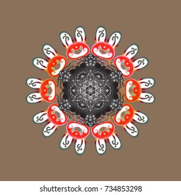 Vector snowflake