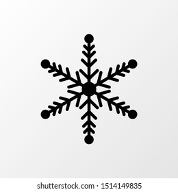 Vector snowflake, christmas, snow icon
