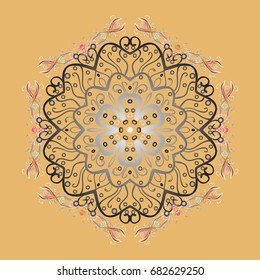 Vector snowflake design