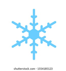 Vector snowflake icon.  illustration for web
