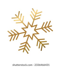 Vektorschneeflocken, Weihnachtsdesign-Hintergrund