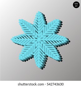 vector snowflakes. Fine winter ornament. Snowflakes collection
