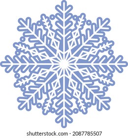 Escamas de nieve vectoriales aisladas , Ornamento de cristal de hielo étnico, iconos de navidad, copos de nieve para impresión, diseño para banner, idea, portada, folleto, folleto, volante, tarjeta, cartel, insignia, postal
