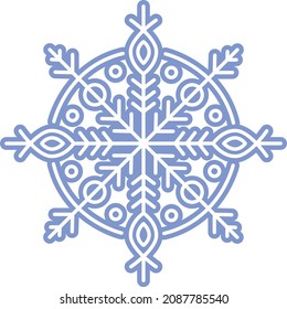 Vector snowflakes isolated , Ethnic ice cristal ornament, christmas icons, snowflakes for print, design for banner, idea, cover, booklet, print, flyer, card, poster, badge, postcard