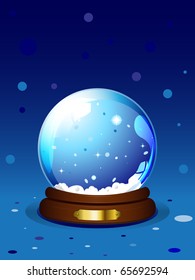 Vector Snowglobe