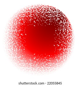 Vector snowing background